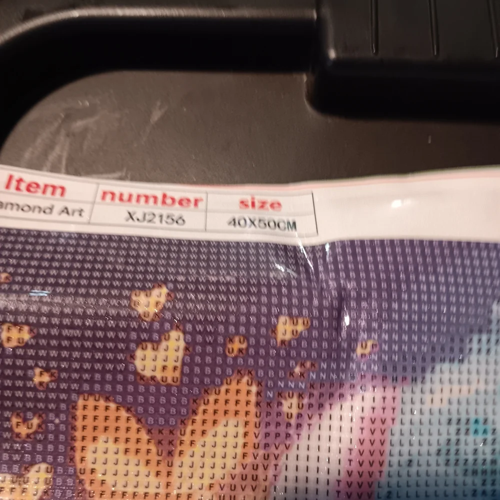 Colorful Lady Diamond Art Painting Kit 40x50cm - Picture 2 of 4